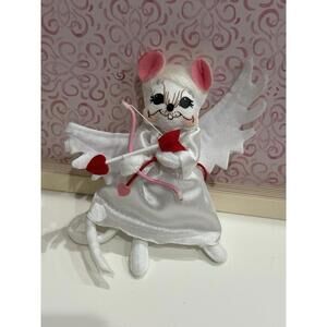 Vintage Annalee Cupid Mouse – Valentine’s Day Angel with Bow & Arrows